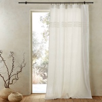 Штора Из льна Scala 140 x 260 см белый AM.PM  фото, kupilegko.ru